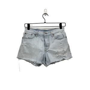 Levi's Denim Distressed Shorts